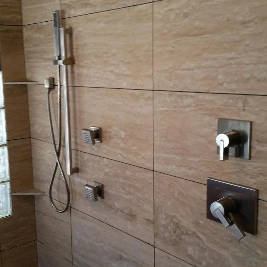 Shower fixture installation for Water Heater Replacement in Twin Lakes